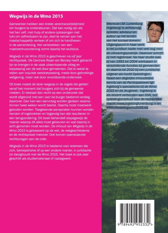 Wegwijs in de Wmo2015 achterkant