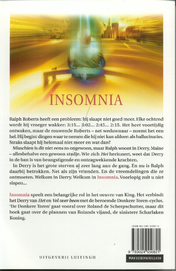 Insomnia achterkant