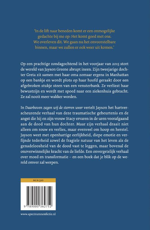 Daarboven zagen wij de sterren weer Daarboven zagen wij de sterren weer achterkant