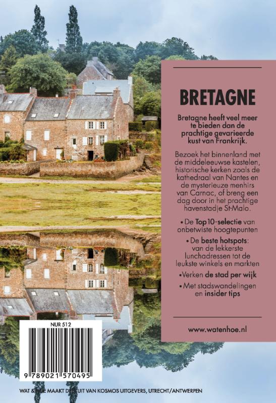 Bretagne / Wat & Hoe reisgids achterkant