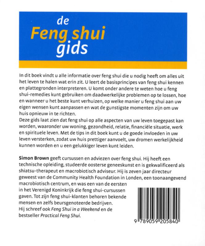 De Feng Shui-gids De Feng Shui-gids achterkant