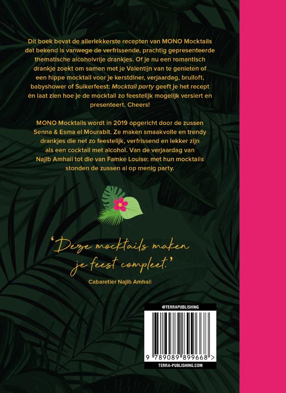 Mocktail party achterkant