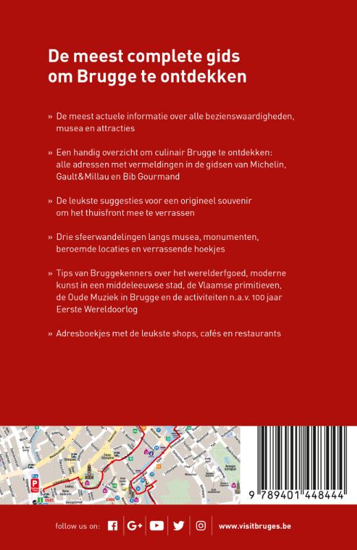 Stadsgids Brugge 2018 achterkant
