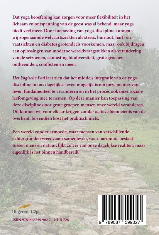 Het Yogische Pad achterkant