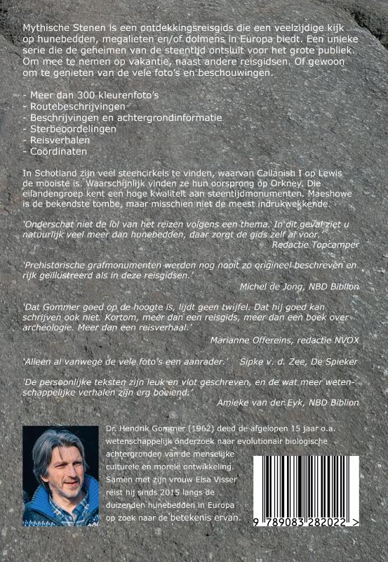 Schotland / Mythische Stenen / 14 achterkant