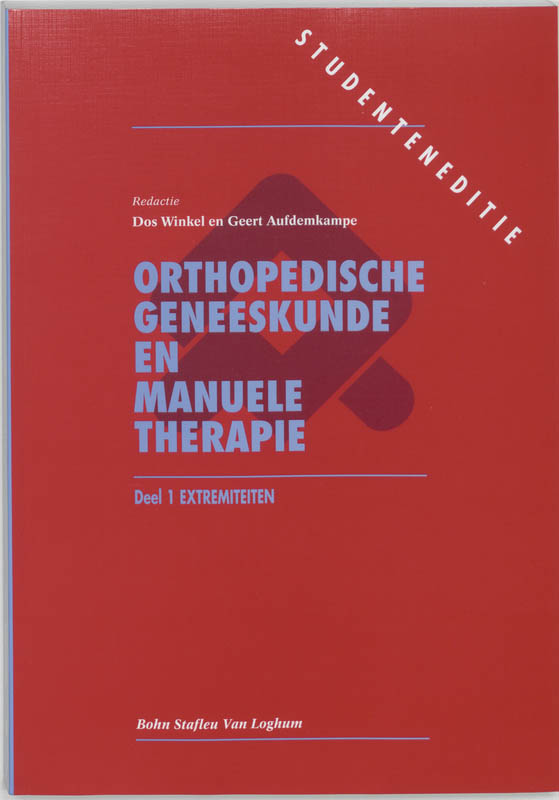 Marjolein Winkel Orthopedische Geneeskunde En Manuele Therapie / 1 Extremiteite / Orthopedische Geneeskunde En Manuele Therapie