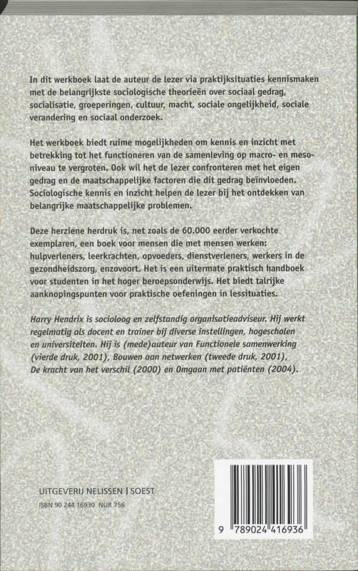 Werkboek sociologie / PM-reeks / 300 achterkant