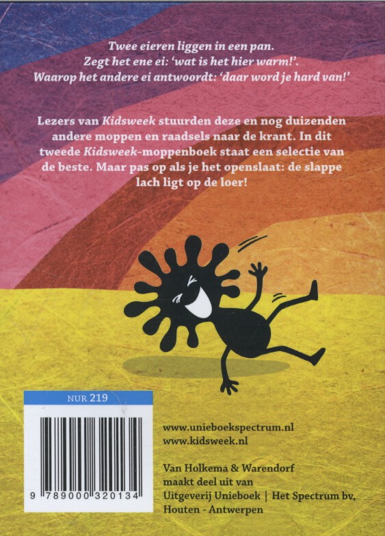 Kidsweek moppenboek / Kidsweek / 2 achterkant