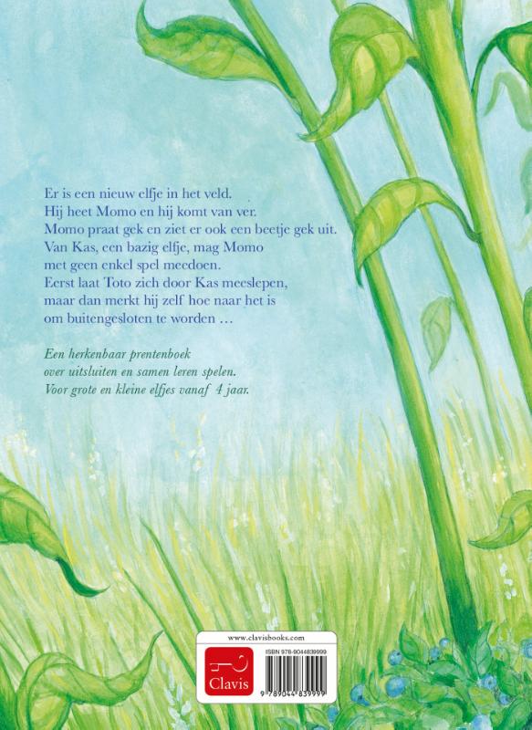 Toto en het nieuwe elfje achterkant