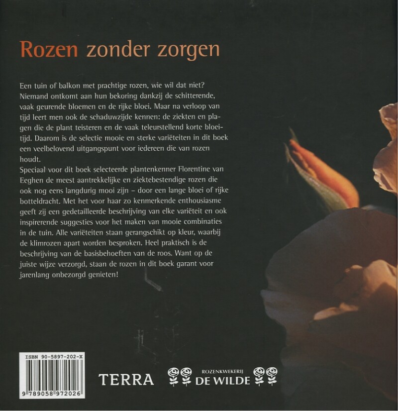 Rozen zonder zorgen achterkant