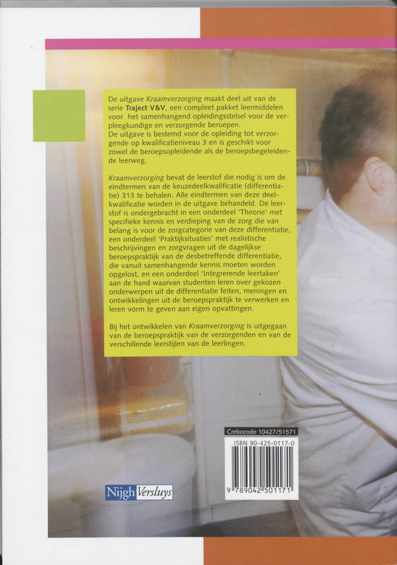 Kraamverzorging / 313 / Leerboek / Traject V&V achterkant