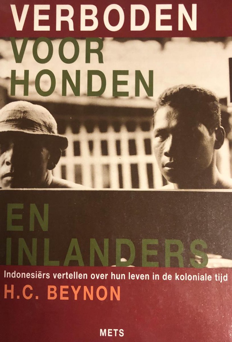 Verboden voor honden en inlanders