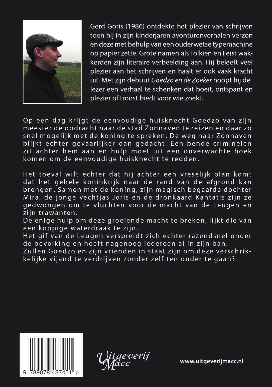 Goedzo en de Zoeker achterkant