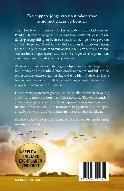 Reddende engelen achterkant