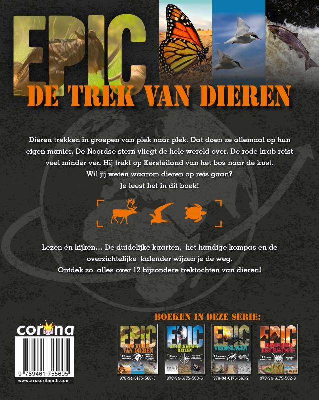 De trek van dieren / EPIC! achterkant