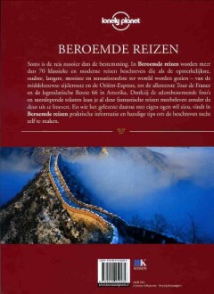 Beroemde reizen / Lonely Planet achterkant