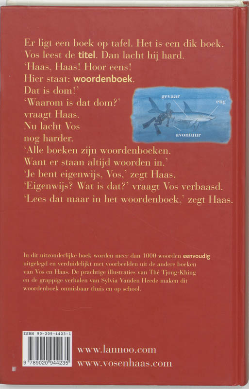 Woordenboek Van Vos En Haas achterkant