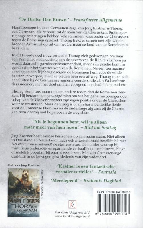 Wolvenbroeders / Germanen-saga / 2 achterkant