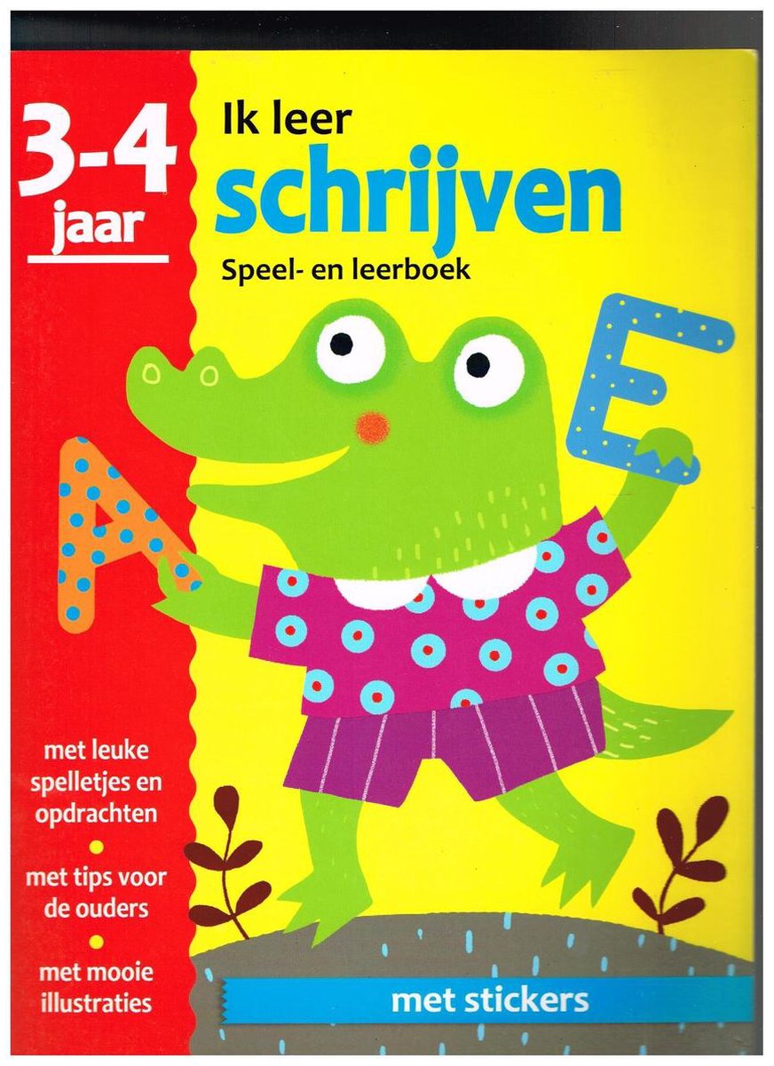 Ik leer schrijven 3-4 jaar