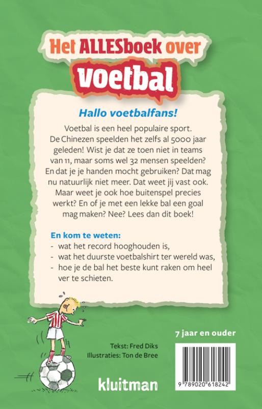 Het allesboek over voetbal / Het Alles boek over achterkant