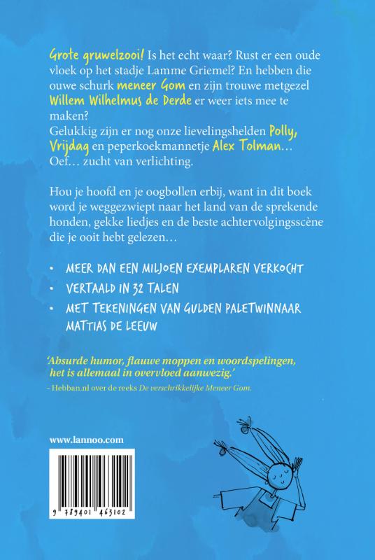 De verschrikkelijke meneer Gom en de krachtkristallen / De verschrikkelijke meneer Gom / 4 De verschrikkelijke meneer Gom en de krachtkristallen / De verschrikkelijke meneer Gom / 4 achterkant