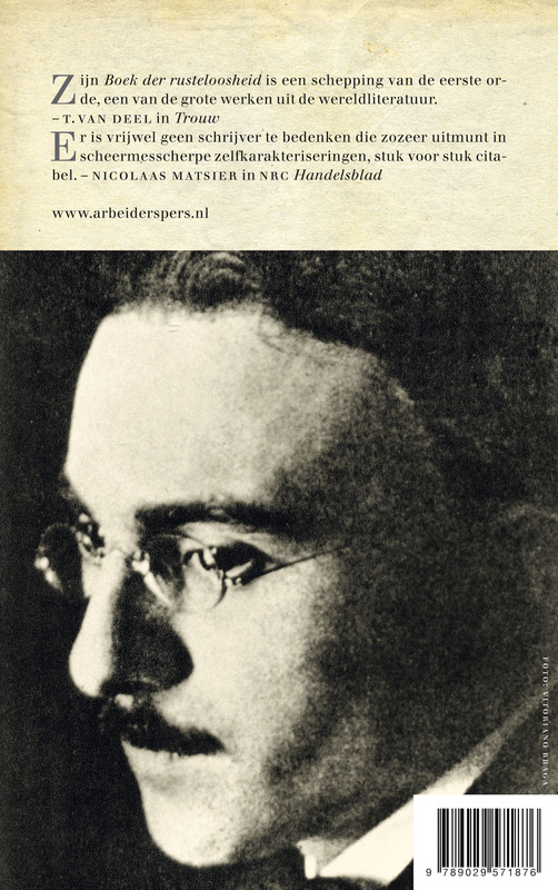 Boek der rusteloosheid / AP-domein achterkant