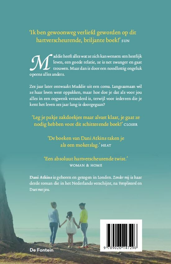 Zonder mij achterkant