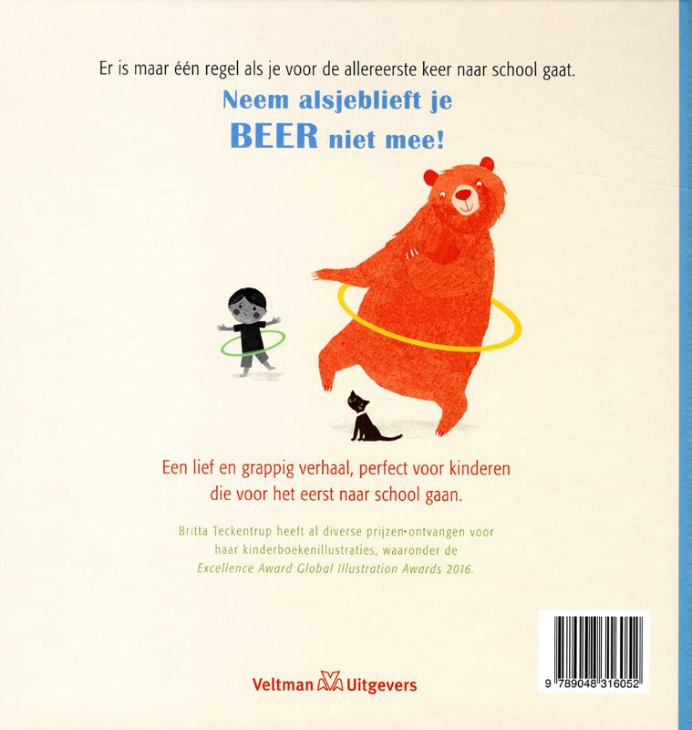 Neem nooit een beer mee naar school achterkant