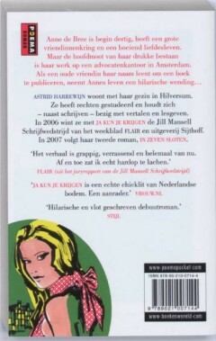 Ja kun je krijgen / Chicklit-reeks Poema Pocket achterkant