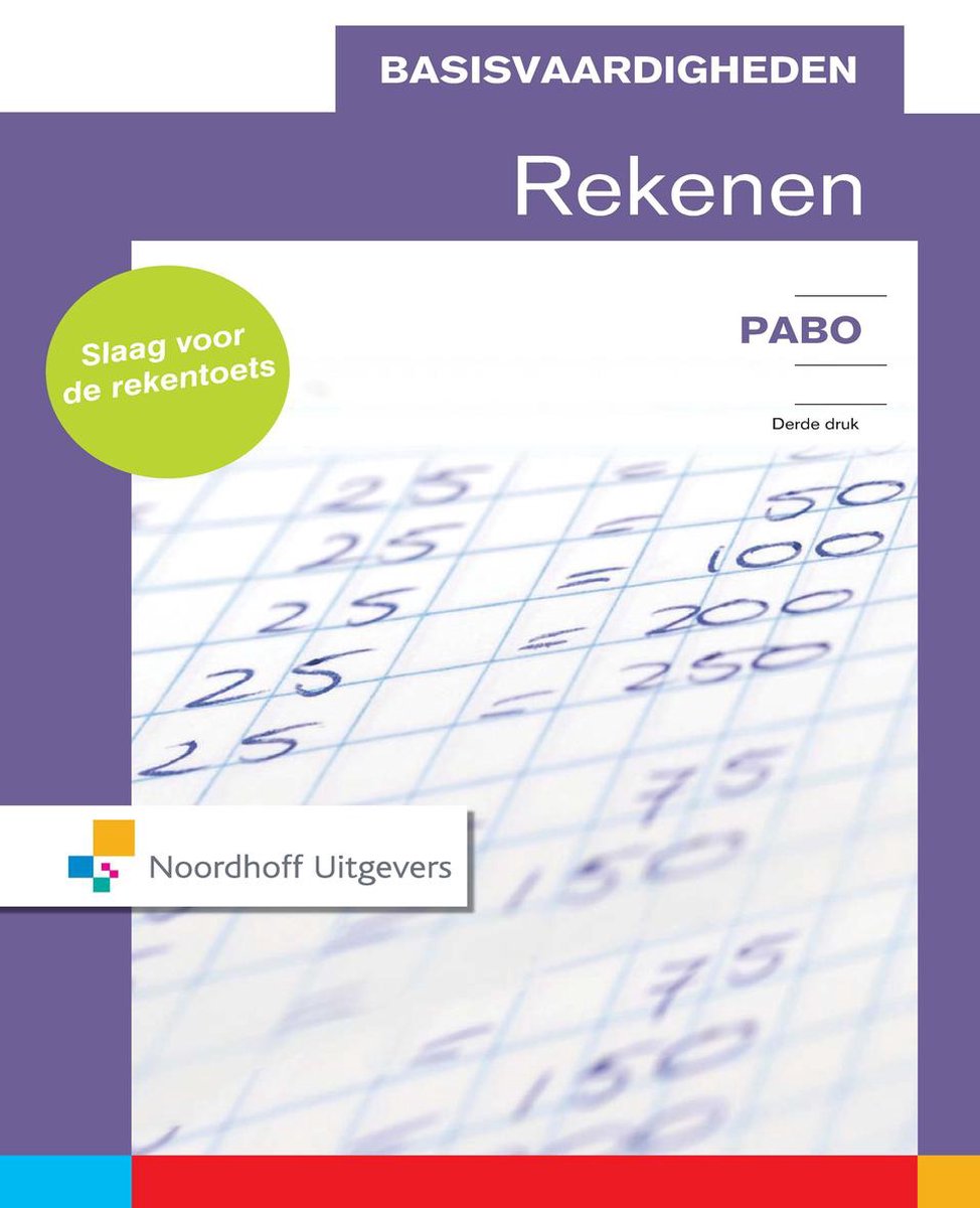 Basisvaardigheden Rekenen Voor De Pabo thumbnail
