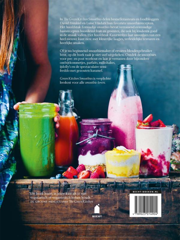 The green kitchen smoothies The green kitchen smoothies achterkant
