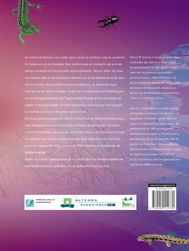 Soorten van de habitatrichtlijn / Europese natuur in Nederland / 2.2 achterkant