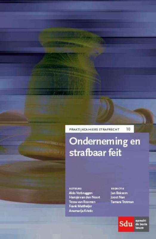 boekenbalie_9789012397414_cover Onderneming en strafbaar feit / Praktijkcahier Strafrecht