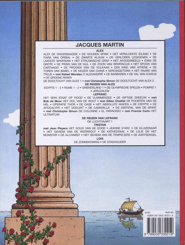 Het paard van Troje / 19 Het paard van troje / Alex / 19 achterkant