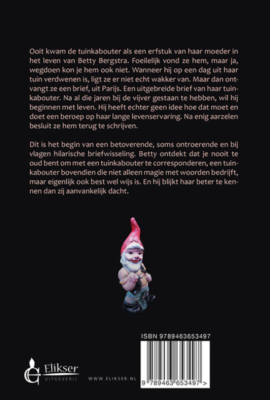 Tango met een tuinkabouter Tango met een tuinkabouter achterkant