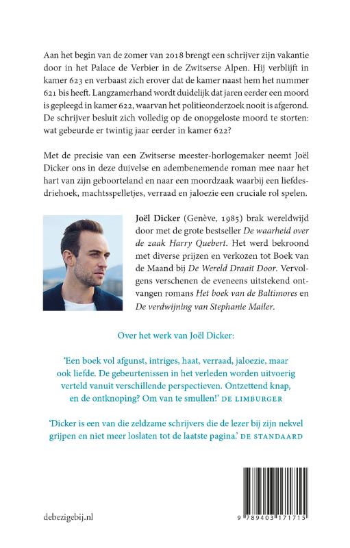 Het mysterie van kamer 622 Het mysterie van kamer 622 achterkant