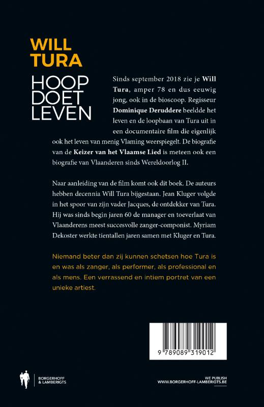 Will Tura Will Tura achterkant