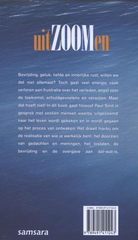 Uitzoomen Uitzoomen achterkant