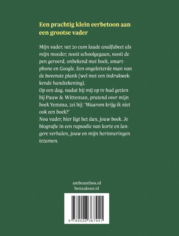 De reus uit de Rif achterkant