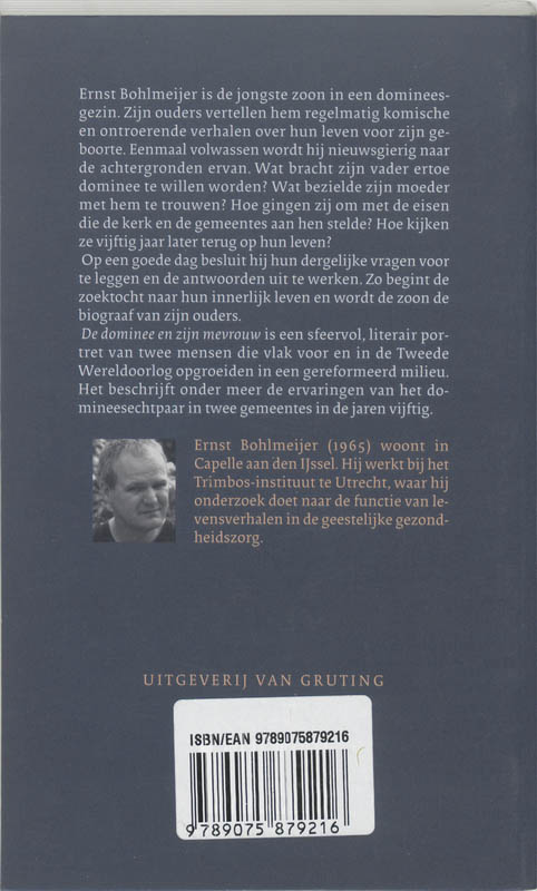 De dominee en zijn mevrouw De dominee en zijn mevrouw achterkant