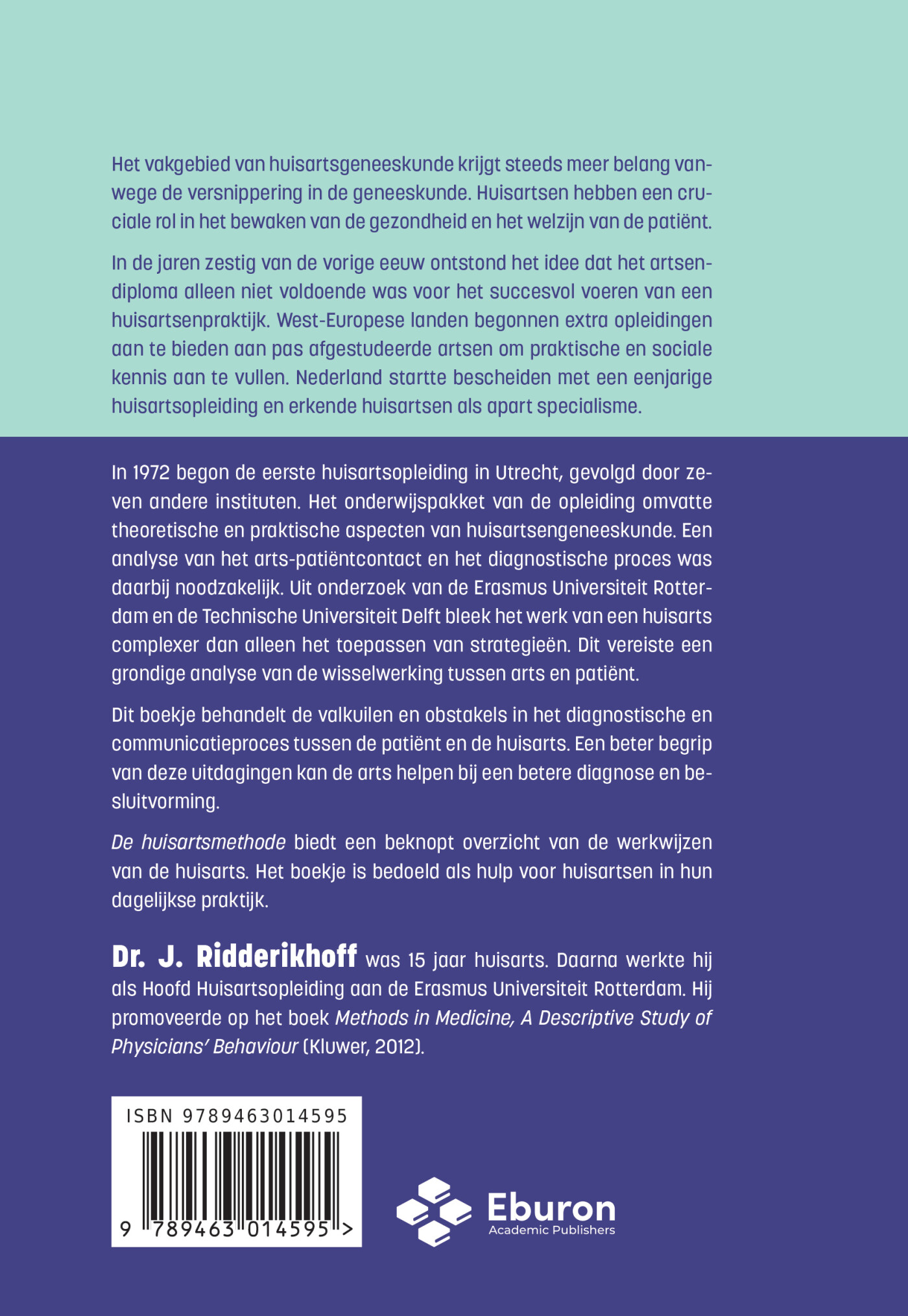 De huisartsmethode achterkant