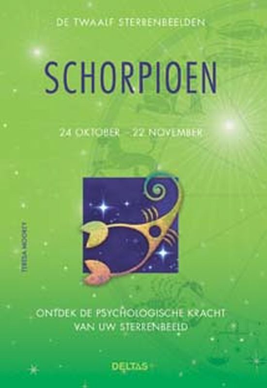 Twaalf Sterrenbeelden Schorpioen 24 Okt 22 Nov