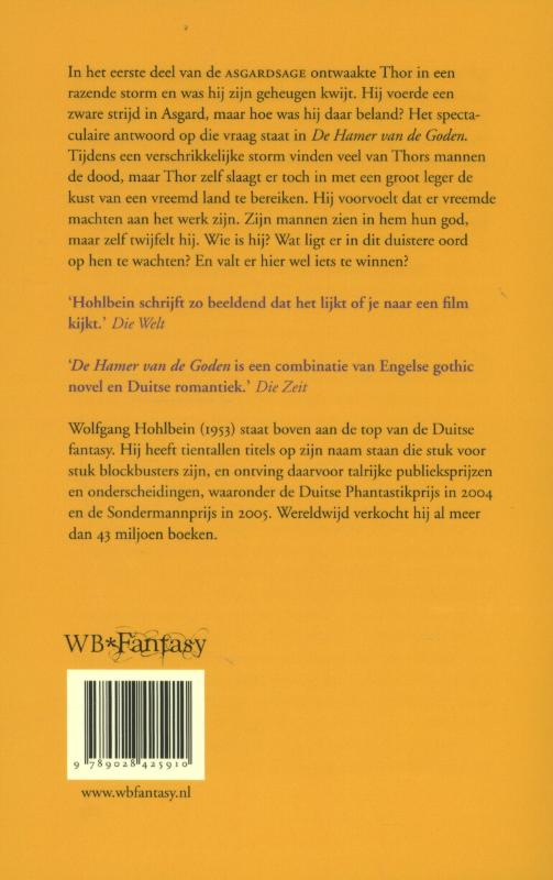 De hamer van de goden / De Asgardsage achterkant