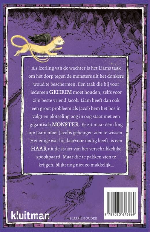 Het verschrikkelijke spookpaard / Liam en de monsters / 3 achterkant