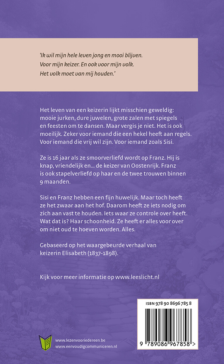 Sisi / Leeslicht achterkant