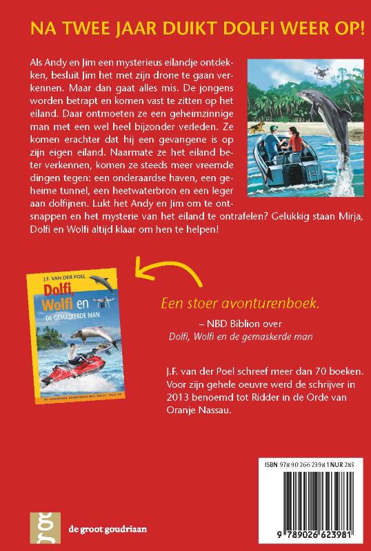 Dolfi en Wolfi vechten voor de vrijheid / De spannende avonturen met Dolfi / 28 achterkant