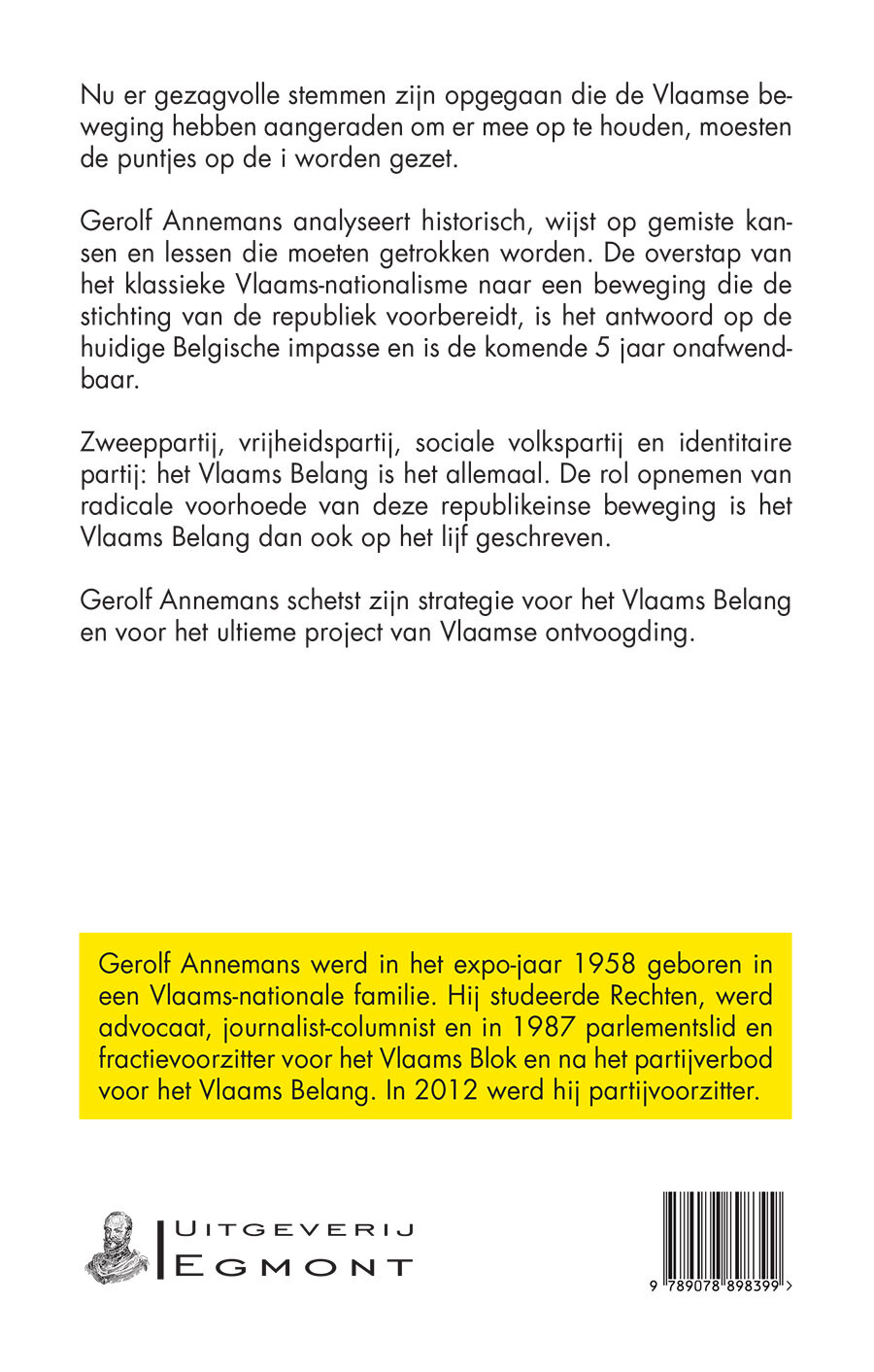1914-2014 Van loopgraven naar republiek achterkant