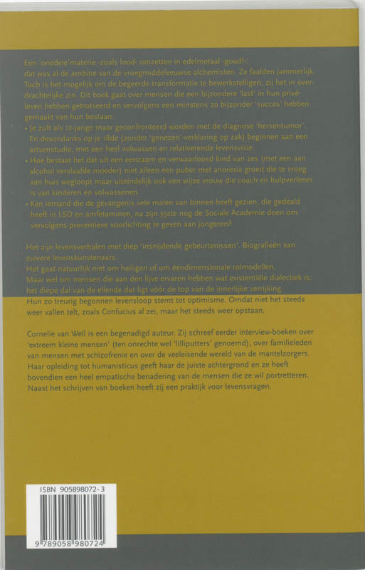 Van lood naar goud Van lood naar goud achterkant