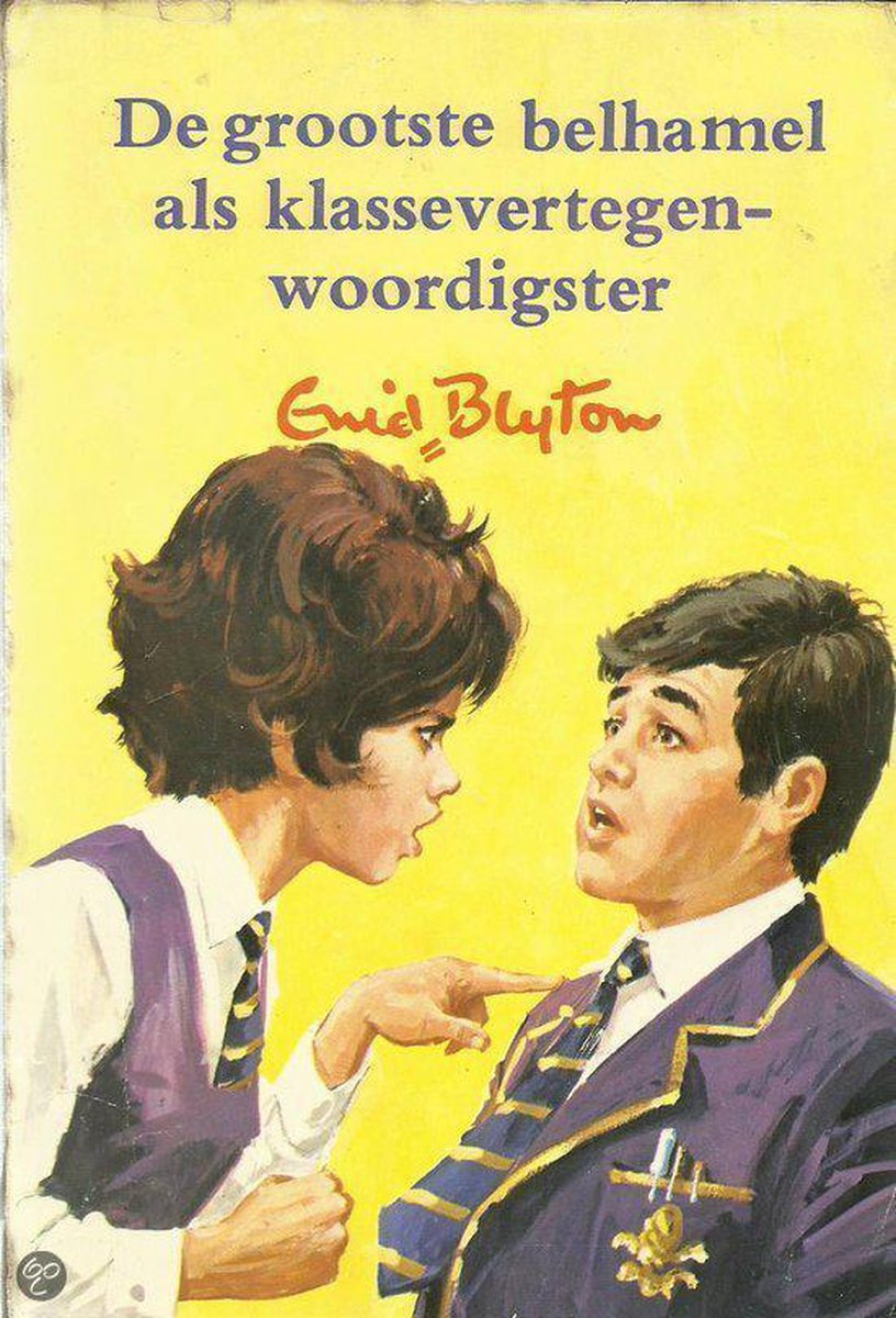Enid Blyton Grootste Belhamel Als Klassenvertegenwoordigster (nr. 83)