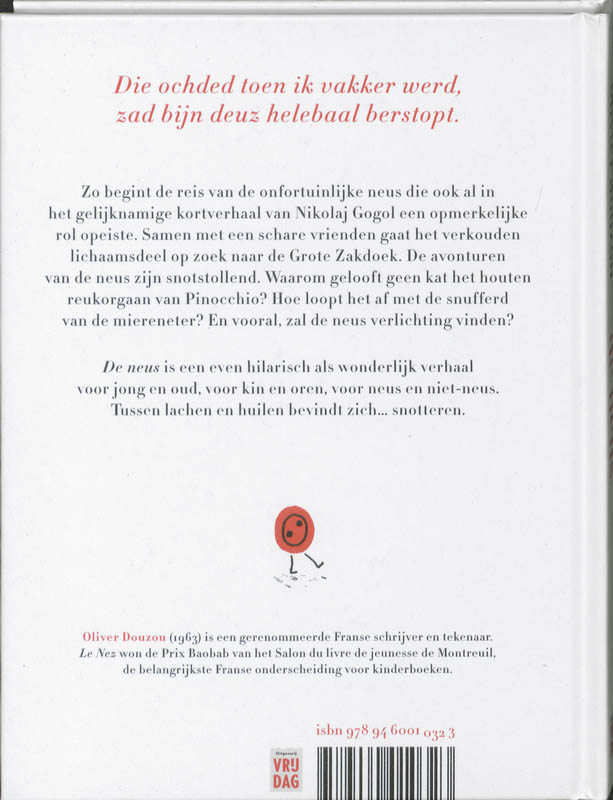 De neus achterkant
